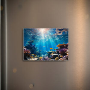 raxxa Glas-Magnet: Korallenriff unter Wasser