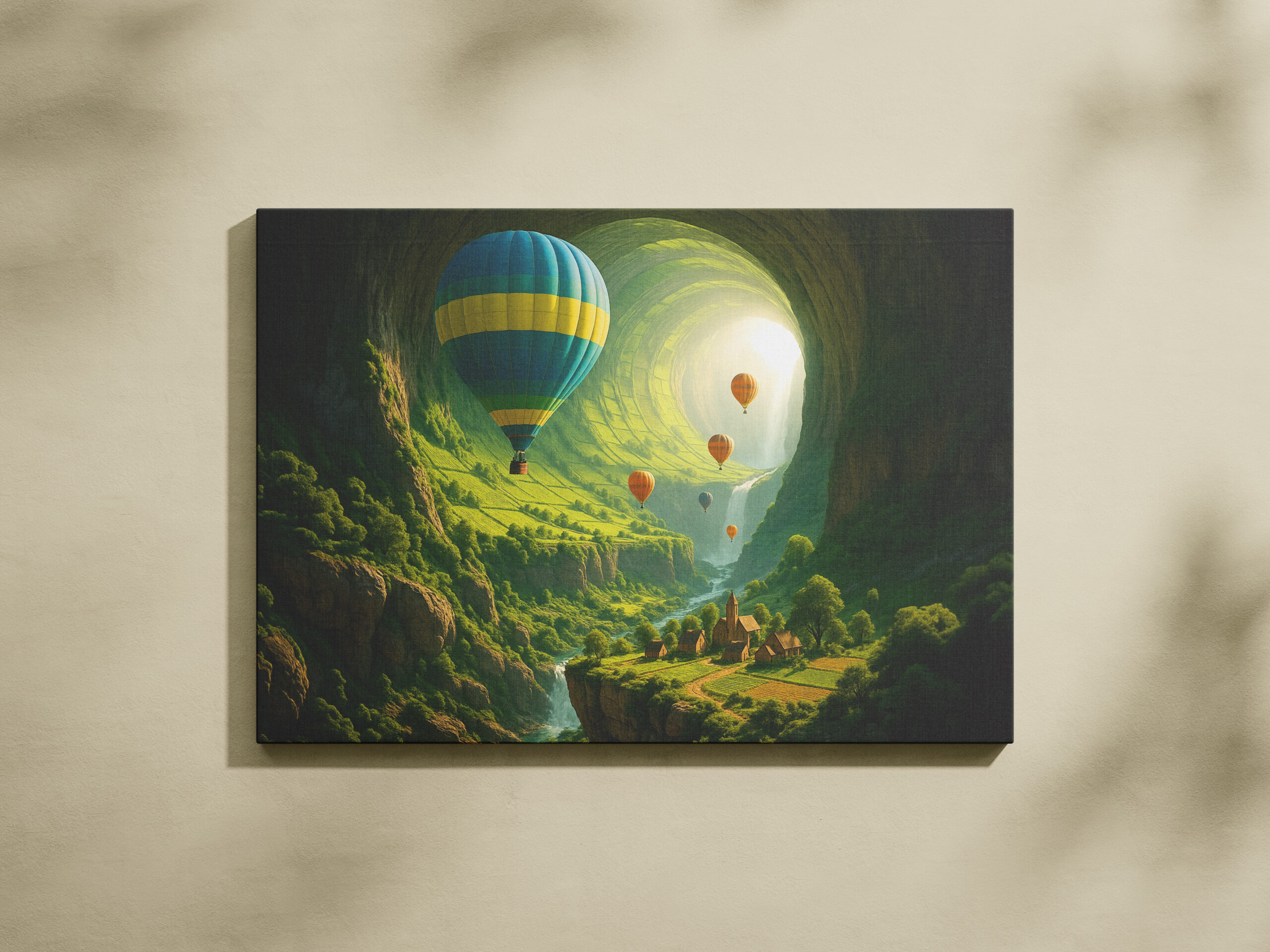 raxxa Canva: Das leuchtende Tal der Ballons - Flug durch das Tor der Natur – Image 2