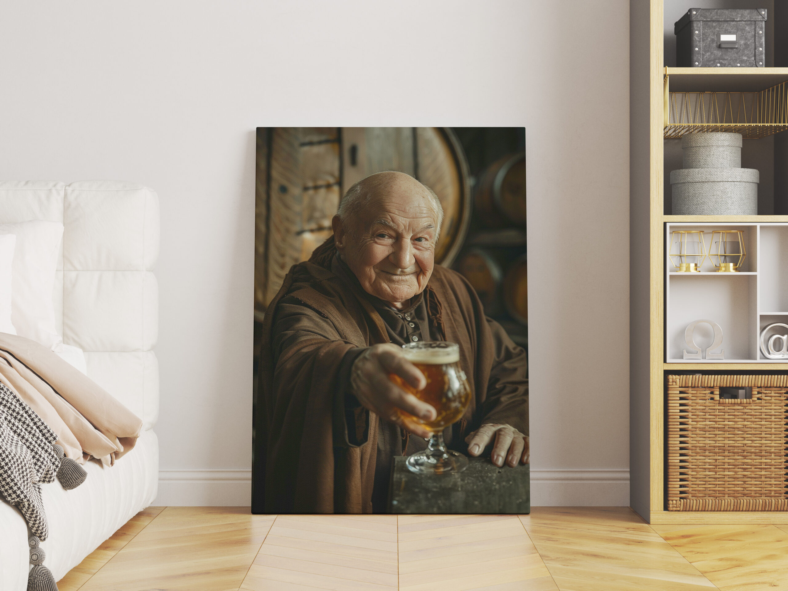 raxxa Canva: Der Mönch und das Bier – Ein Prost aus dem Klosterkeller - Imagen 3