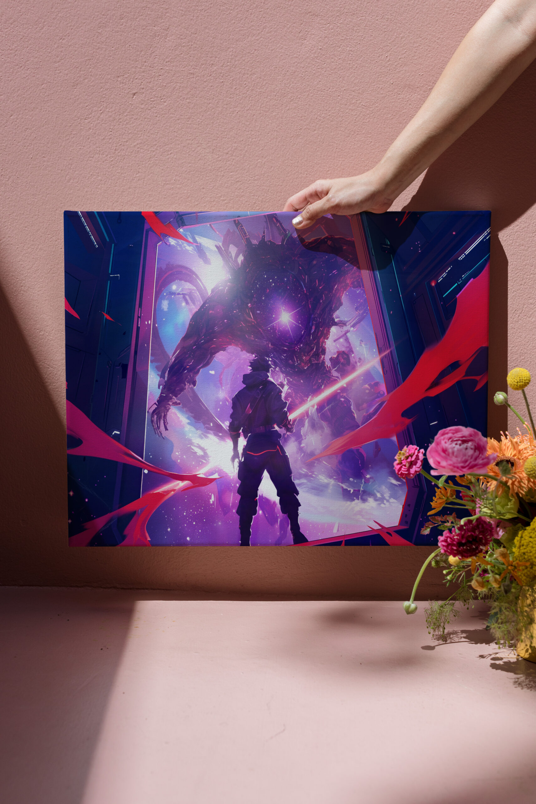 raxxa Canva: Das Tor in den Abgrund - Science Fiction Anime - immagine 2