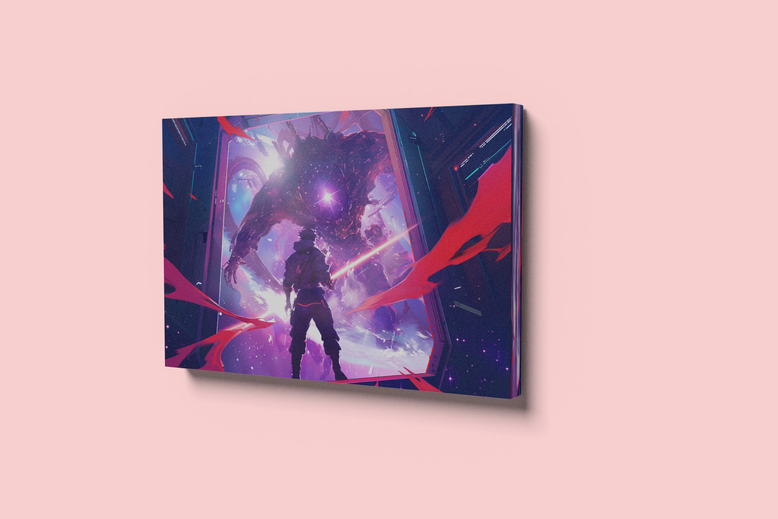 raxxa Canva: Das Tor in den Abgrund - Science Fiction Anime