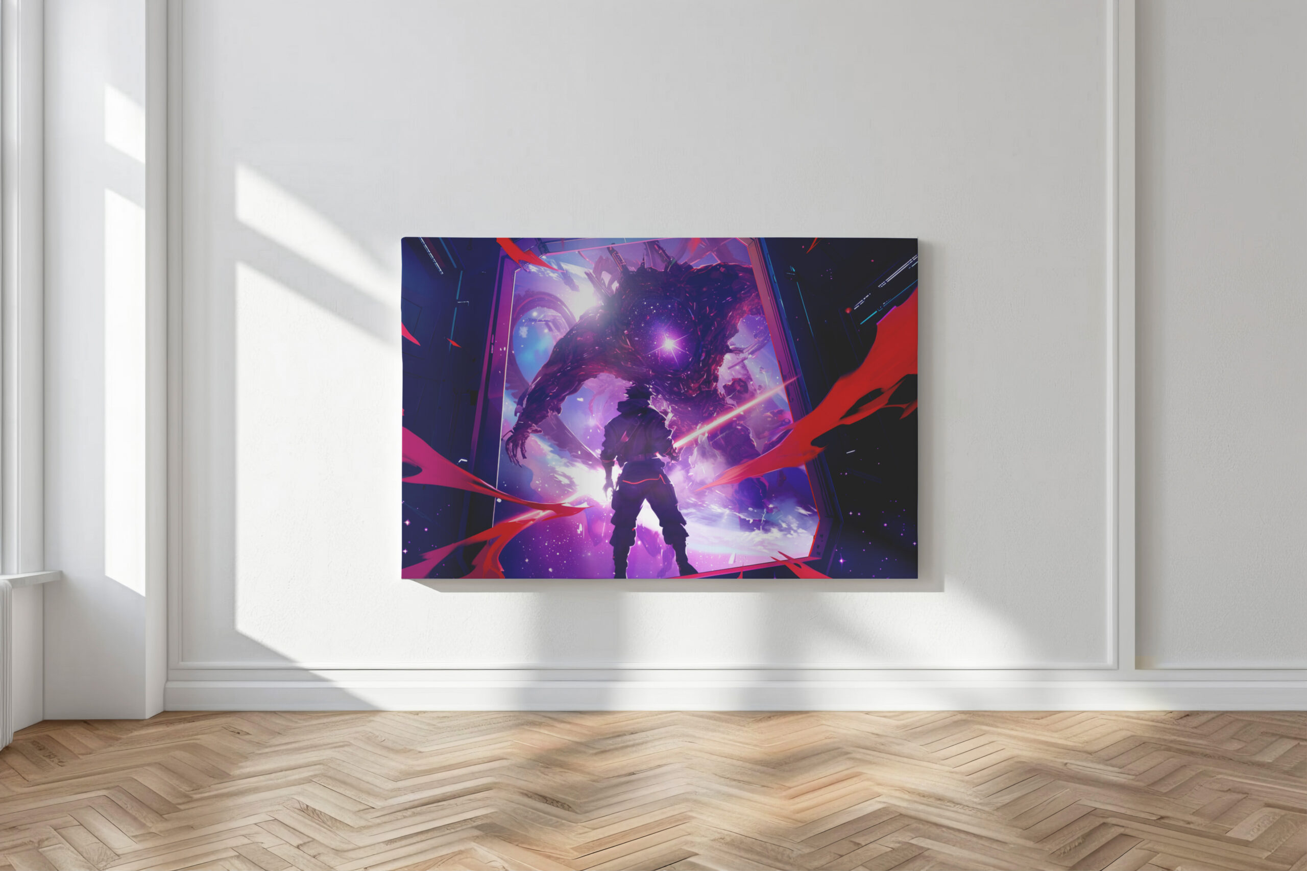 raxxa Canva: Das Tor in den Abgrund - Science Fiction Anime - immagine 3