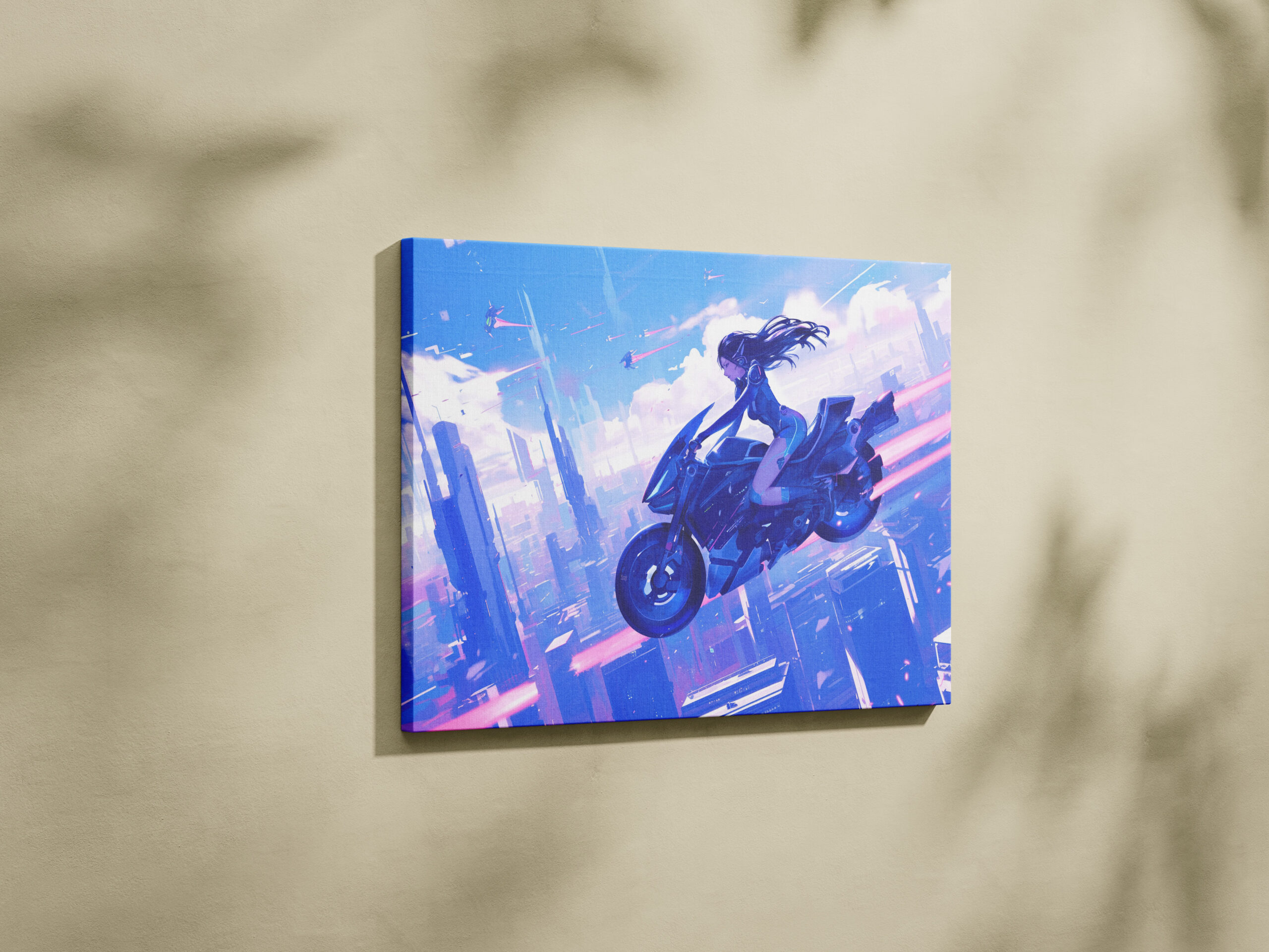 raxxa Canva: Neon Ride – Jenseits der Schwerkraft - immagine 2