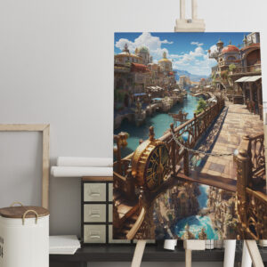 raxxa Canva: Die Stadt der Wasseruhren - Anime World