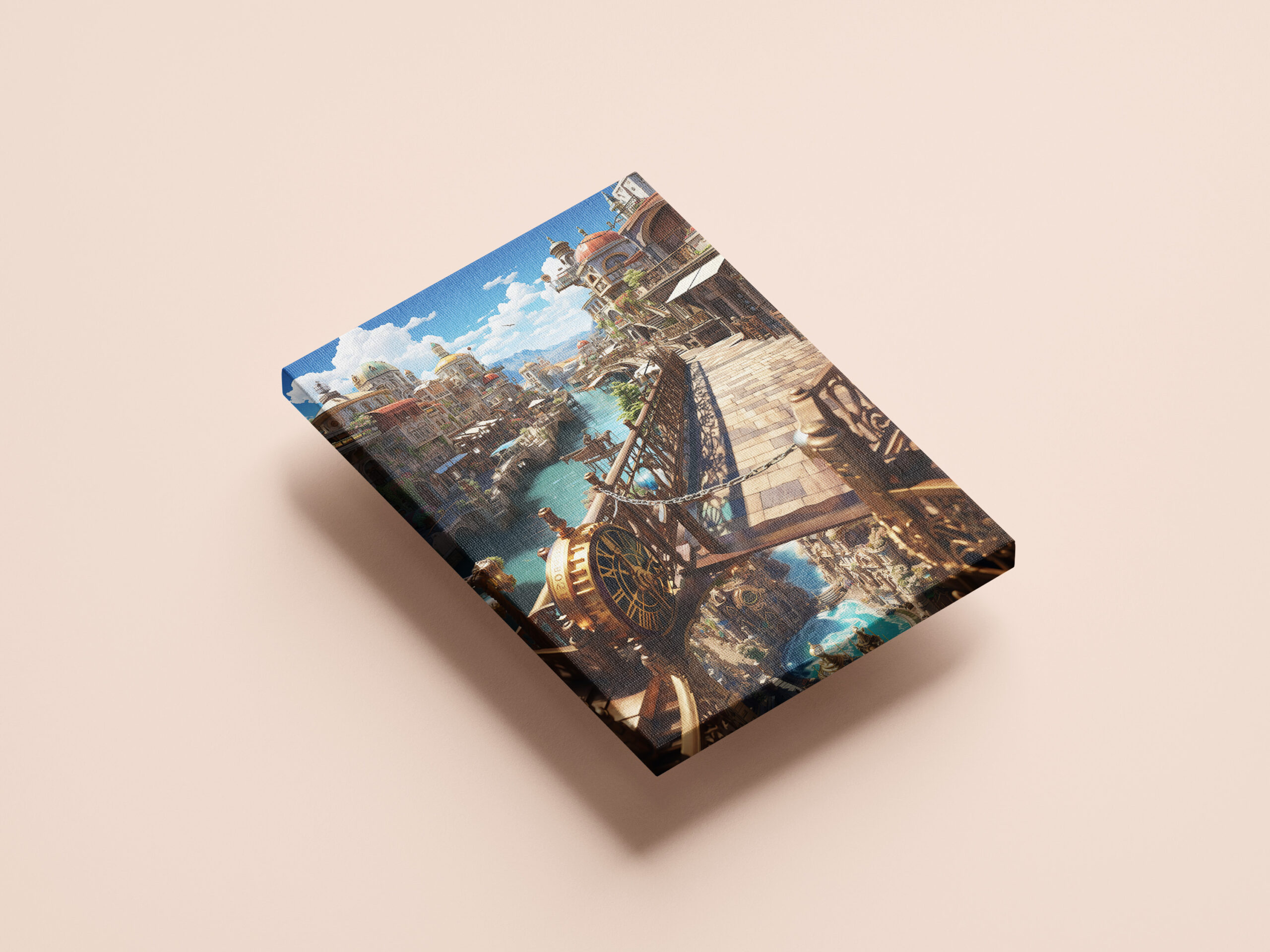 raxxa Canva: Die Stadt der Wasseruhren - Anime World – Bild 2