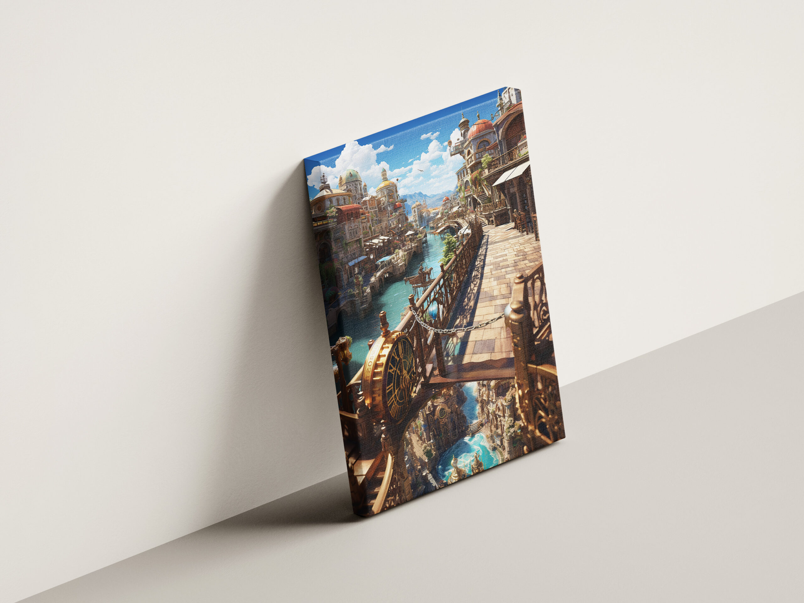 raxxa Canva: Die Stadt der Wasseruhren - Anime World – Bild 3