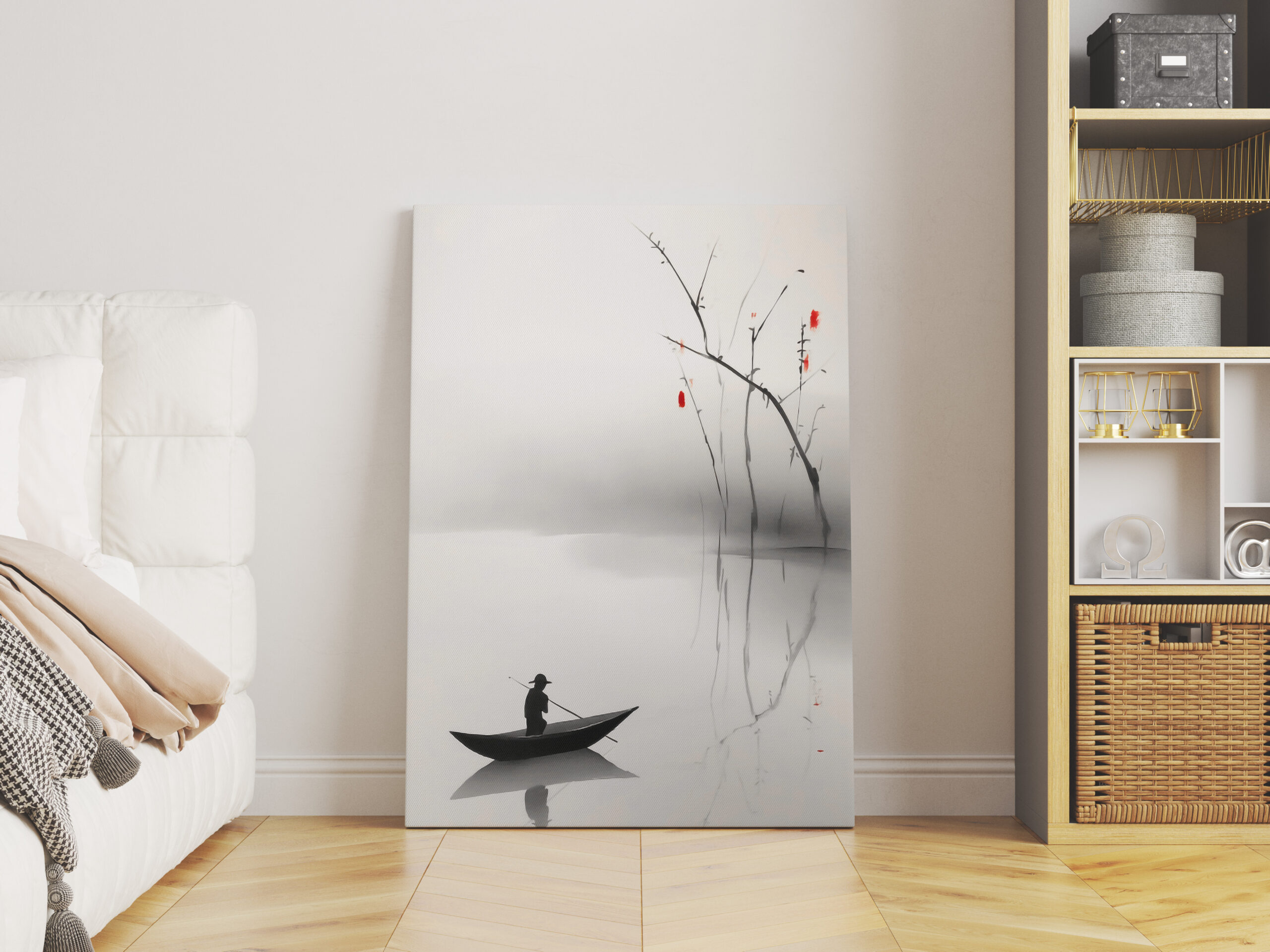 raxxa Canva: Boot in ruhigem See – Bild 2