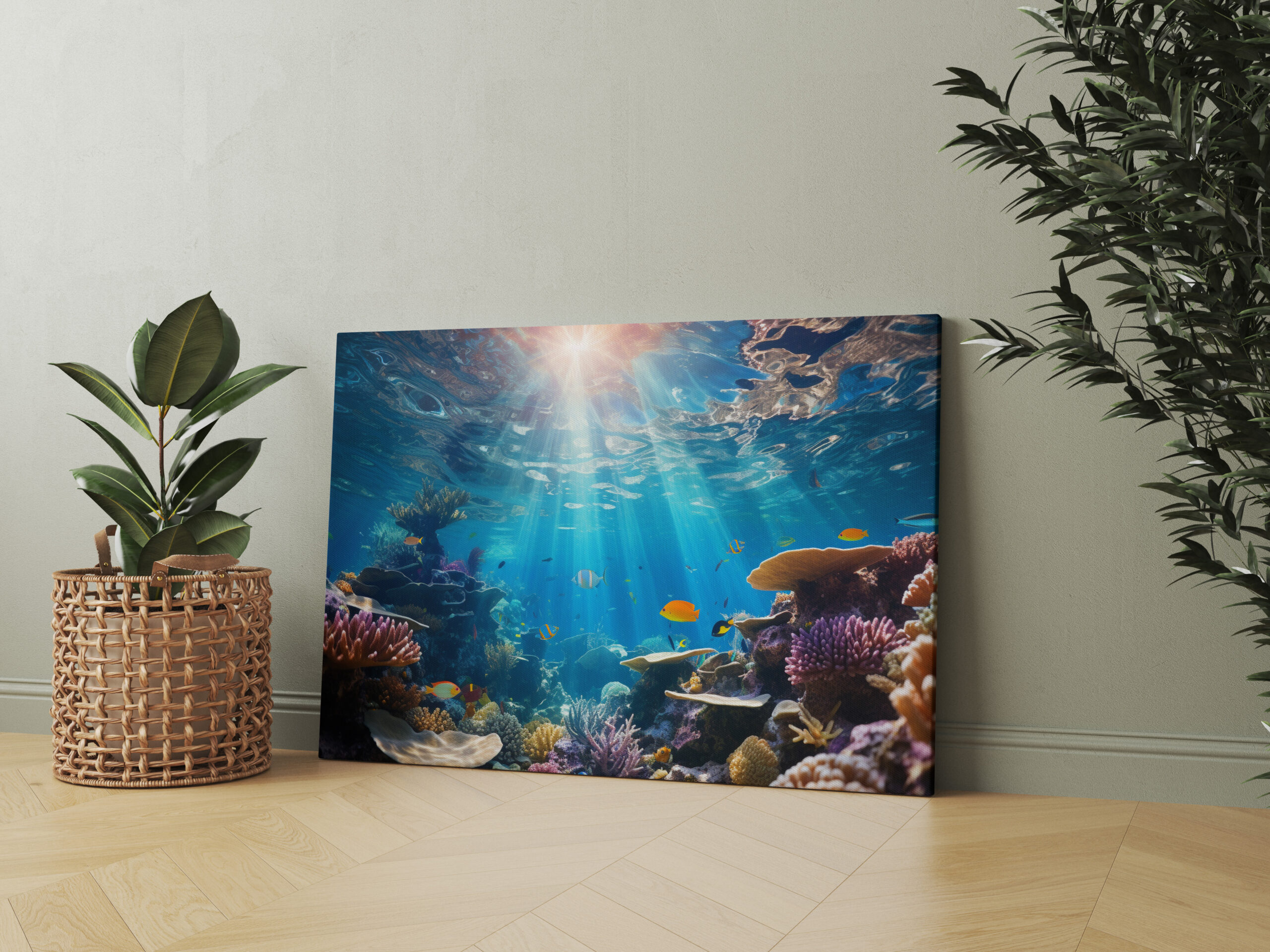 raxxa Canva: Korallenriff unter Wasser – Bild 2