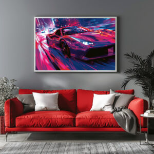 Poster: Neon Speed – Rausch der Großstadt