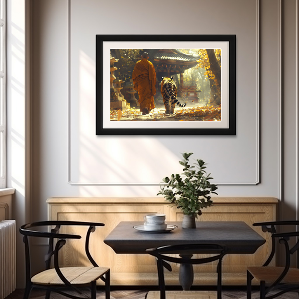 Poster: Der Weg des Tigers - buddhistischer Mönch – Image 3