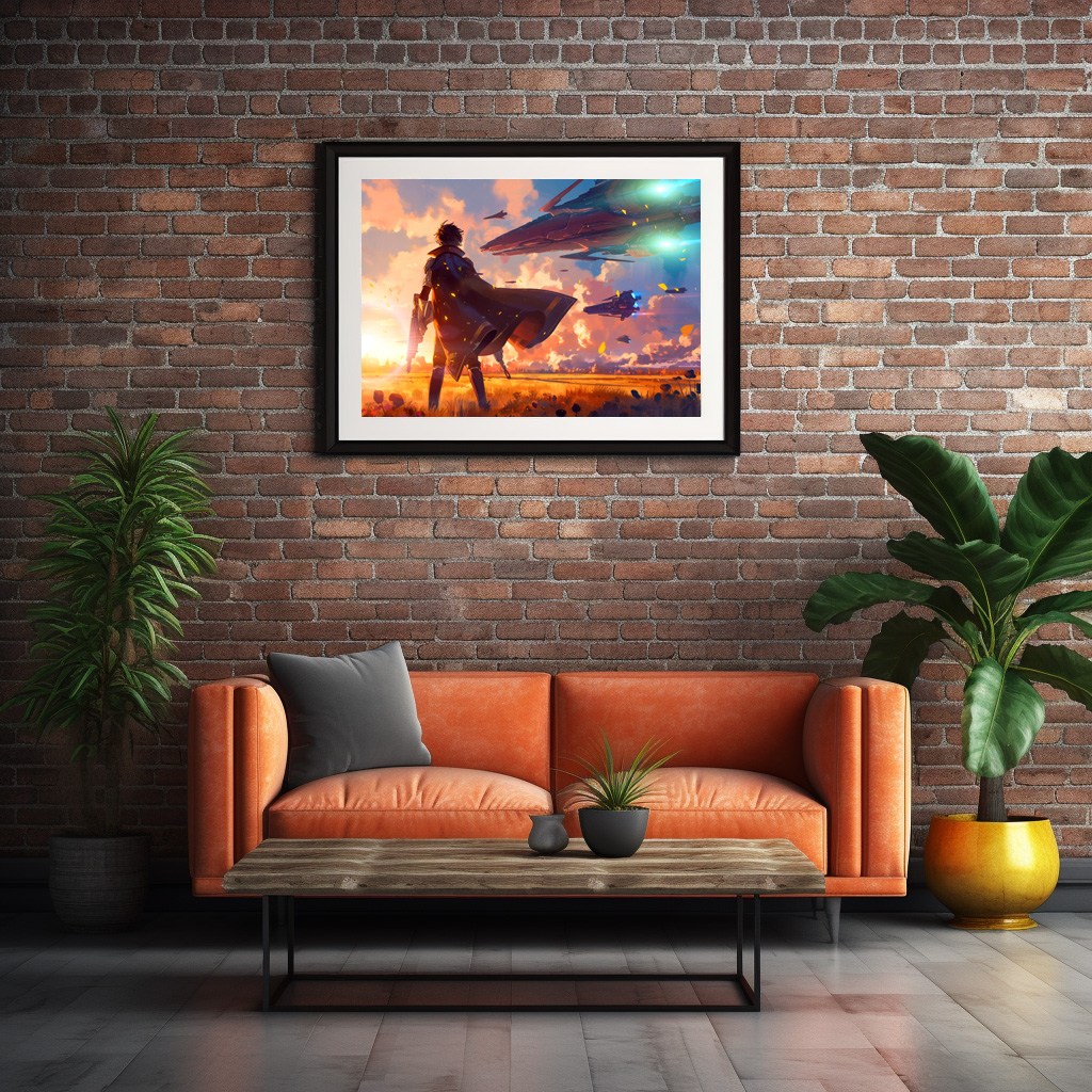 Poster: Dämmerung des Widerstands - Science Fiction Anime - immagine 2