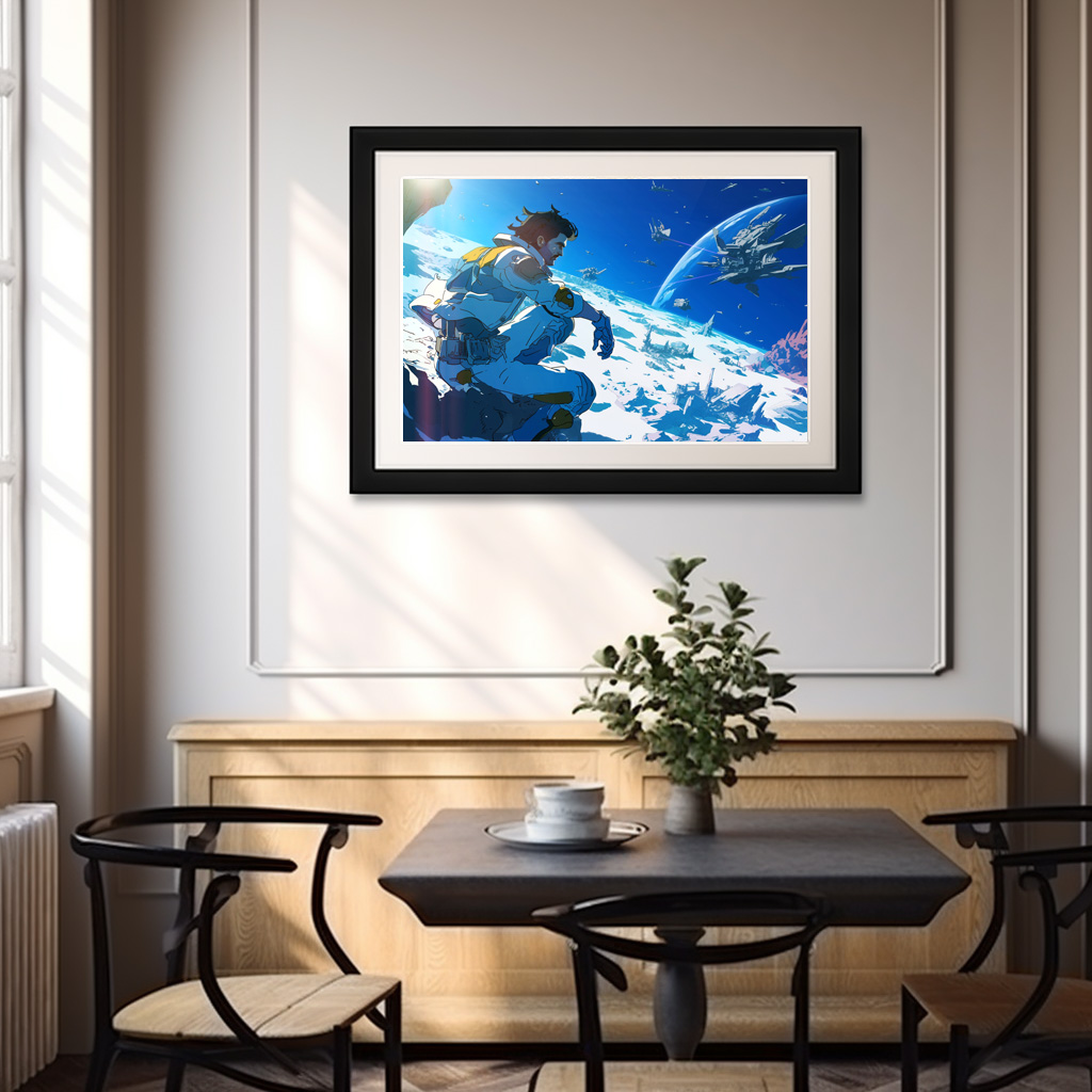Poster: Abgestürzt auf einem fremden Planeten - Anime Science Fiction – Bild 3