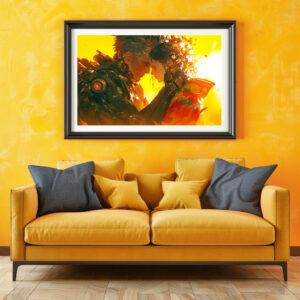 Poster: Zwischen Stahl und Seele - Anime Stil