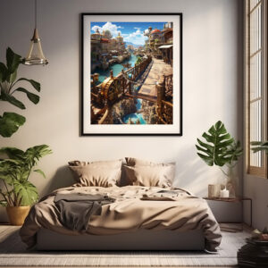 Poster: Die Stadt der Wasseruhren - Anime World