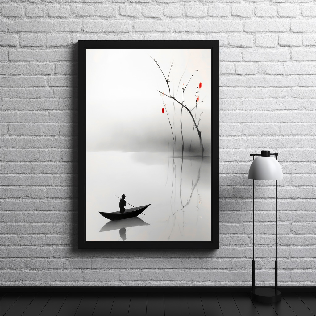 Poster: Boot in ruhigem See - immagine 2