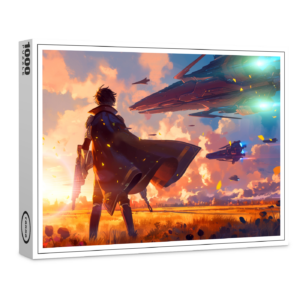 raxxa Premium-Puzzle: Dämmerung des Widerstands - Science Fiction Anime