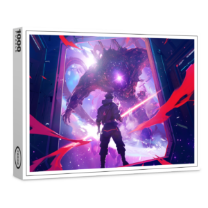 raxxa Premium-Puzzle: Das Tor in den Abgrund - Science Fiction Anime
