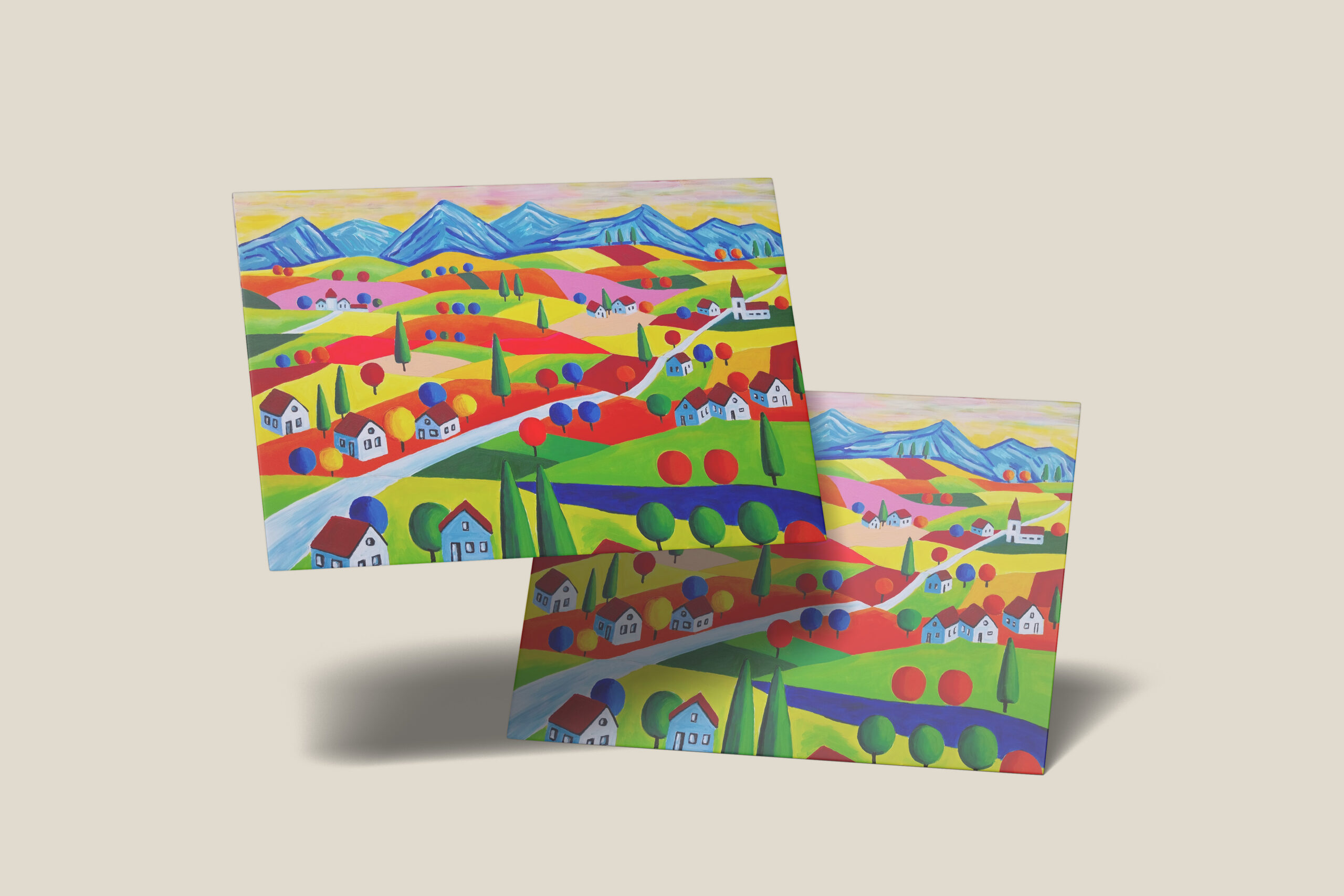 raxxa Postkarte: Alpenvorland