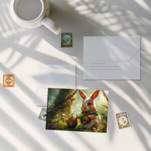 raxxa Postkarte: Osterfreund