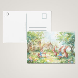 raxxa Postkarte: Familie Kuschelohr