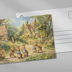raxxa Postkarte: Family Springinsfeld