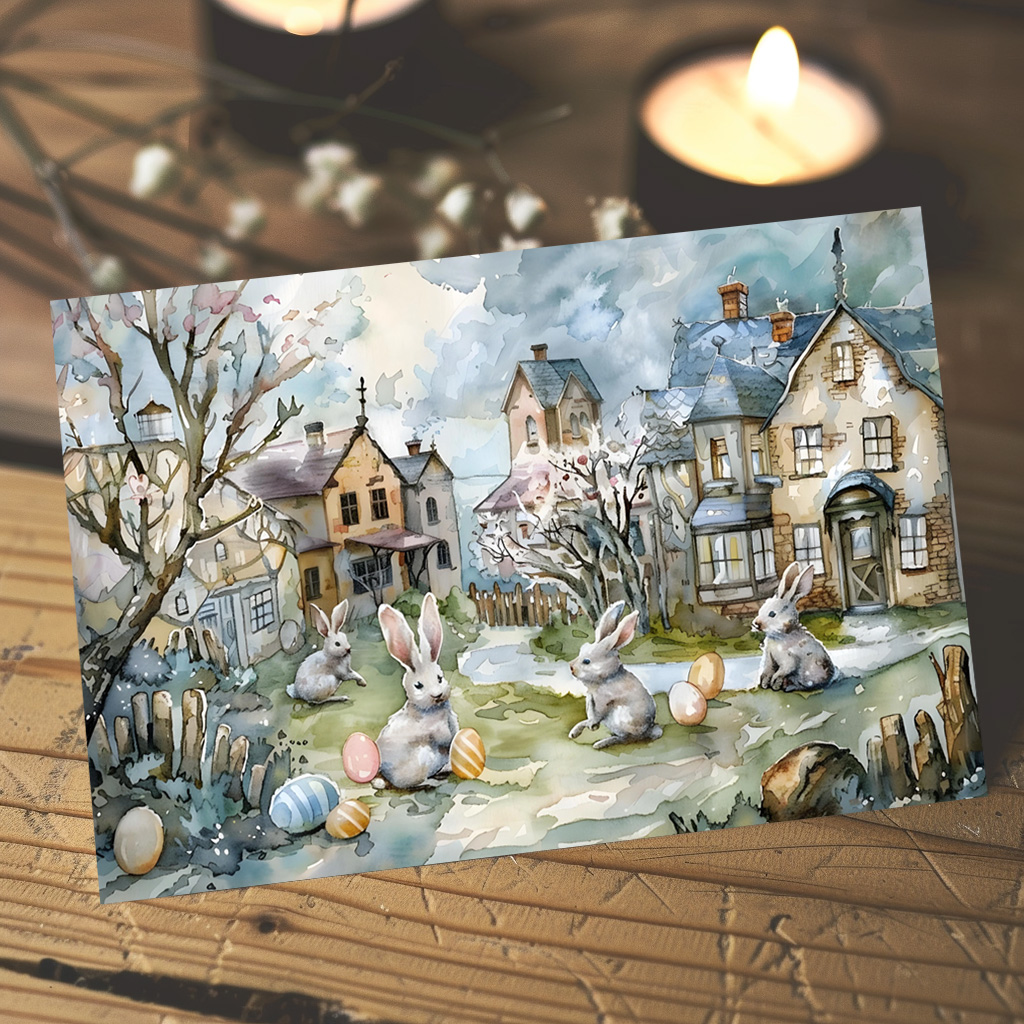 raxxa Postkarte: Familie Knabberzahn