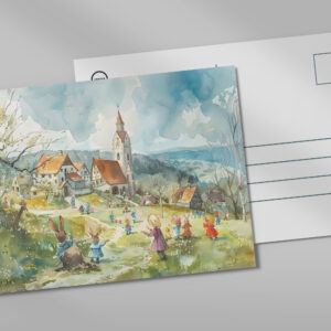 raxxa Postkarte: Die Schmusebacken