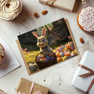raxxa Postkarte: Bunti der Osterhase