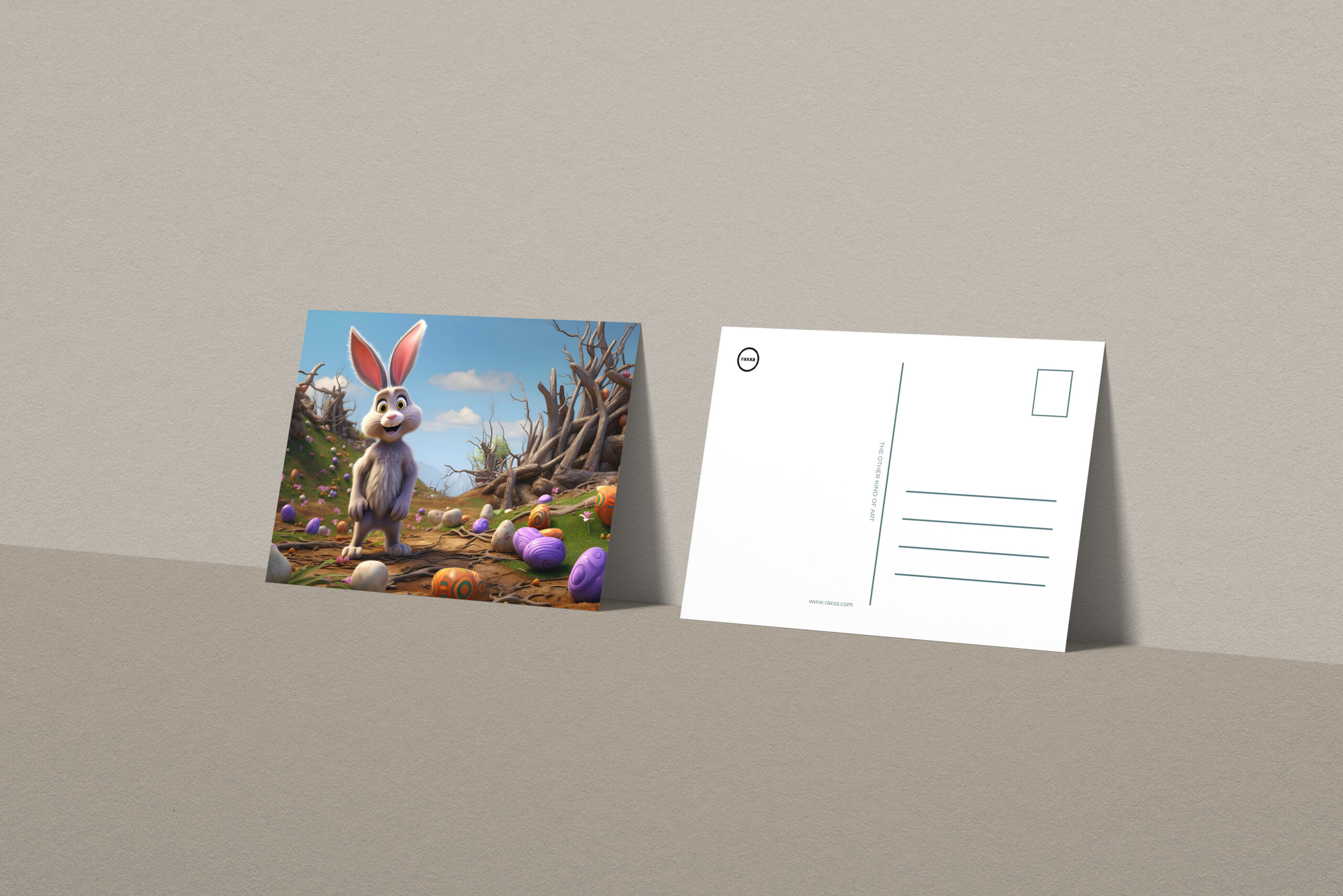 raxxa Postkarte: Osterhase Bob