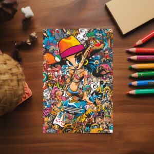 raxxa Postkarte: Scarlett