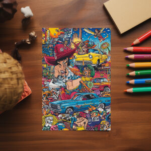 raxxa Postkarte: Avery