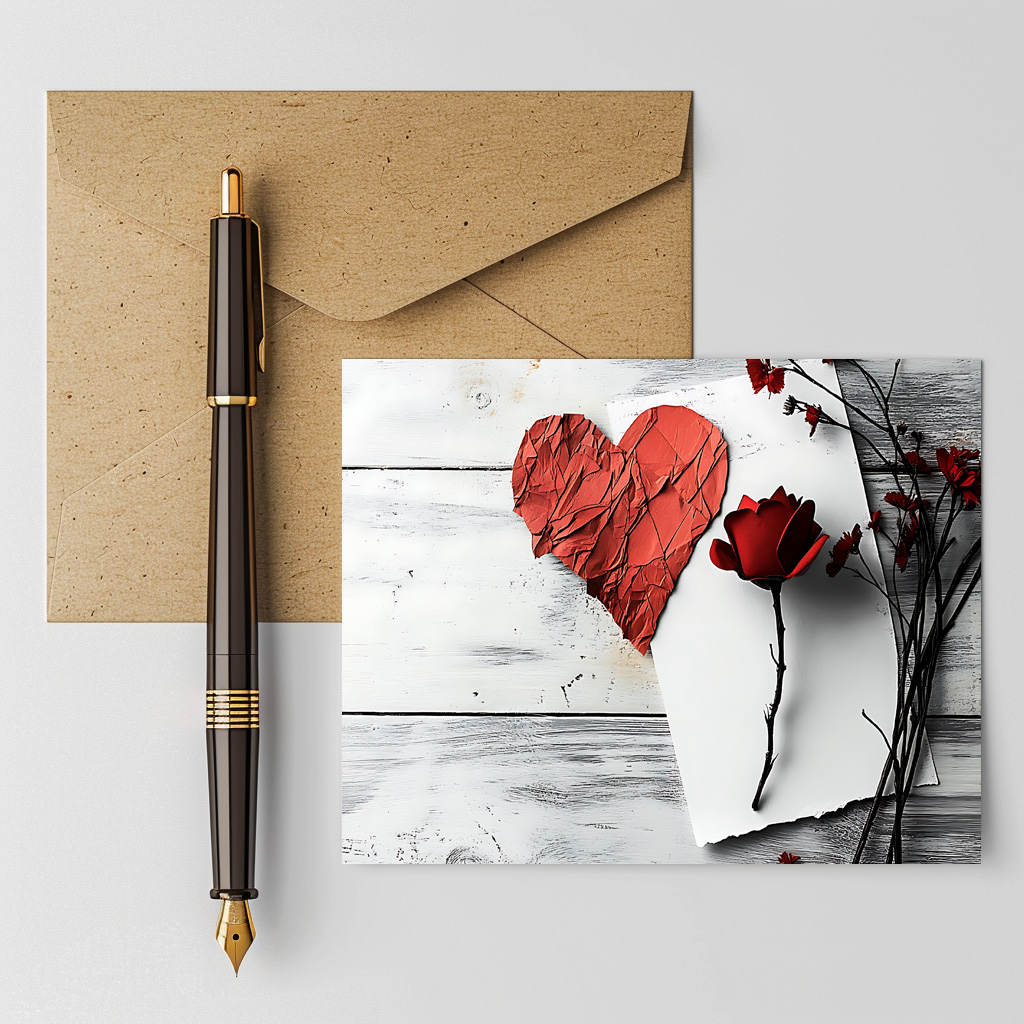 raxxa Postkarte: Hearts
