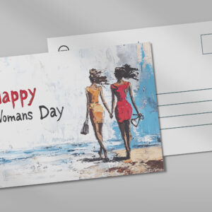 raxxa Postkarte: Happy Womans Day