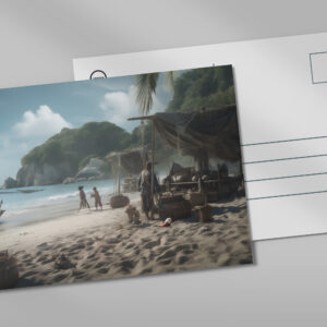 raxxa Postkarte: Camping