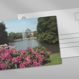 raxxa Postkarte: Wiesbaden Kurpark