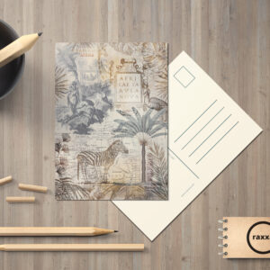 raxxa Postkarte: Nostalic Africa