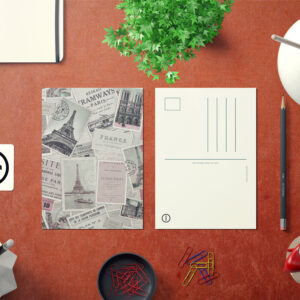 raxxa Postkarte: Nostalgic Trip To Paris