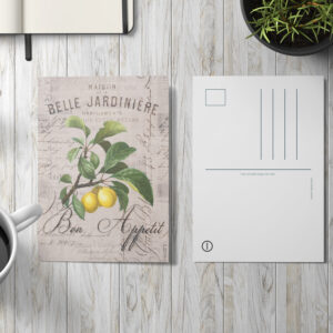 raxxa Postkarte: Retro Lemon