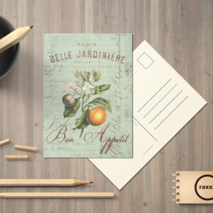 raxxa Postkarte: Retro Orange