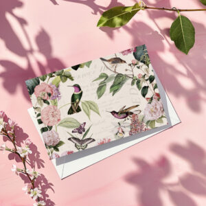raxxa Postkarte: Hummingbird Romance