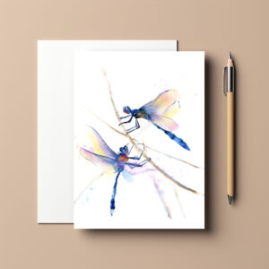 raxxa Postkarte: pair of dragonflies