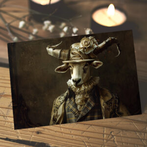 raxxa Postkarte: Monsieur Fleur