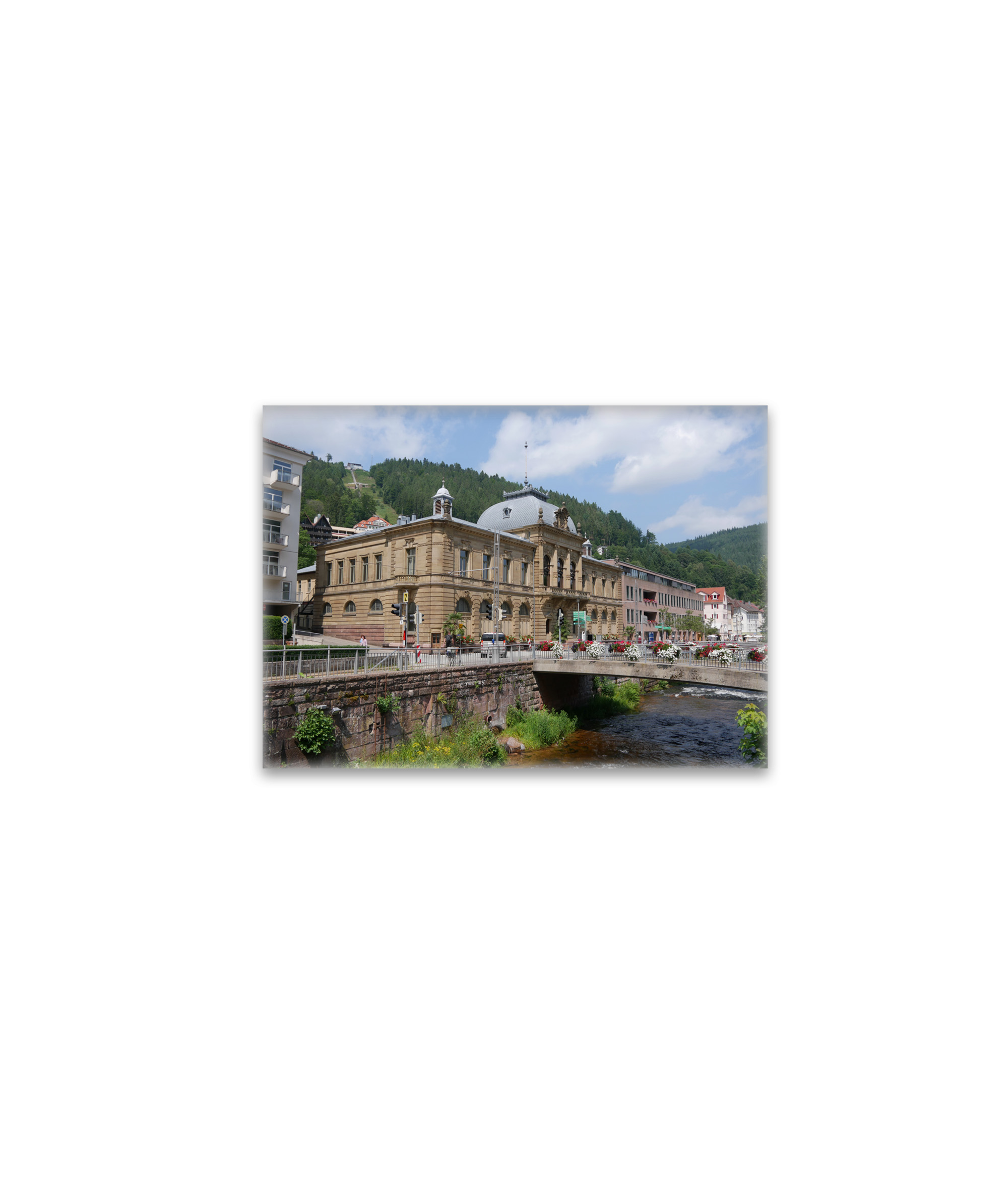 raxxa Glas-Magnet: Bad Wildbad König-Karls-Bad