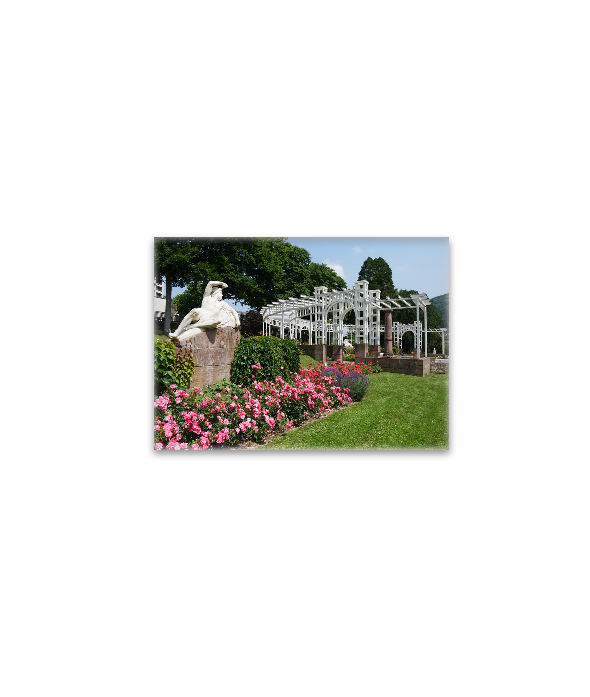 raxxa Glas-Magnet: Kurpark Bad Wildbad
