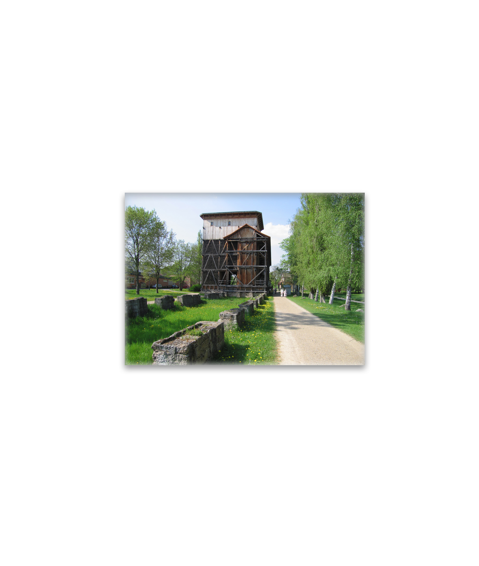 raxxa Glas-Magnet: Gradierwerk Bad Kissingen