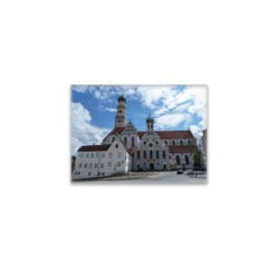 raxxa Glas-Magnet: Kirche St. Ulrich und Afra in Augsburg
