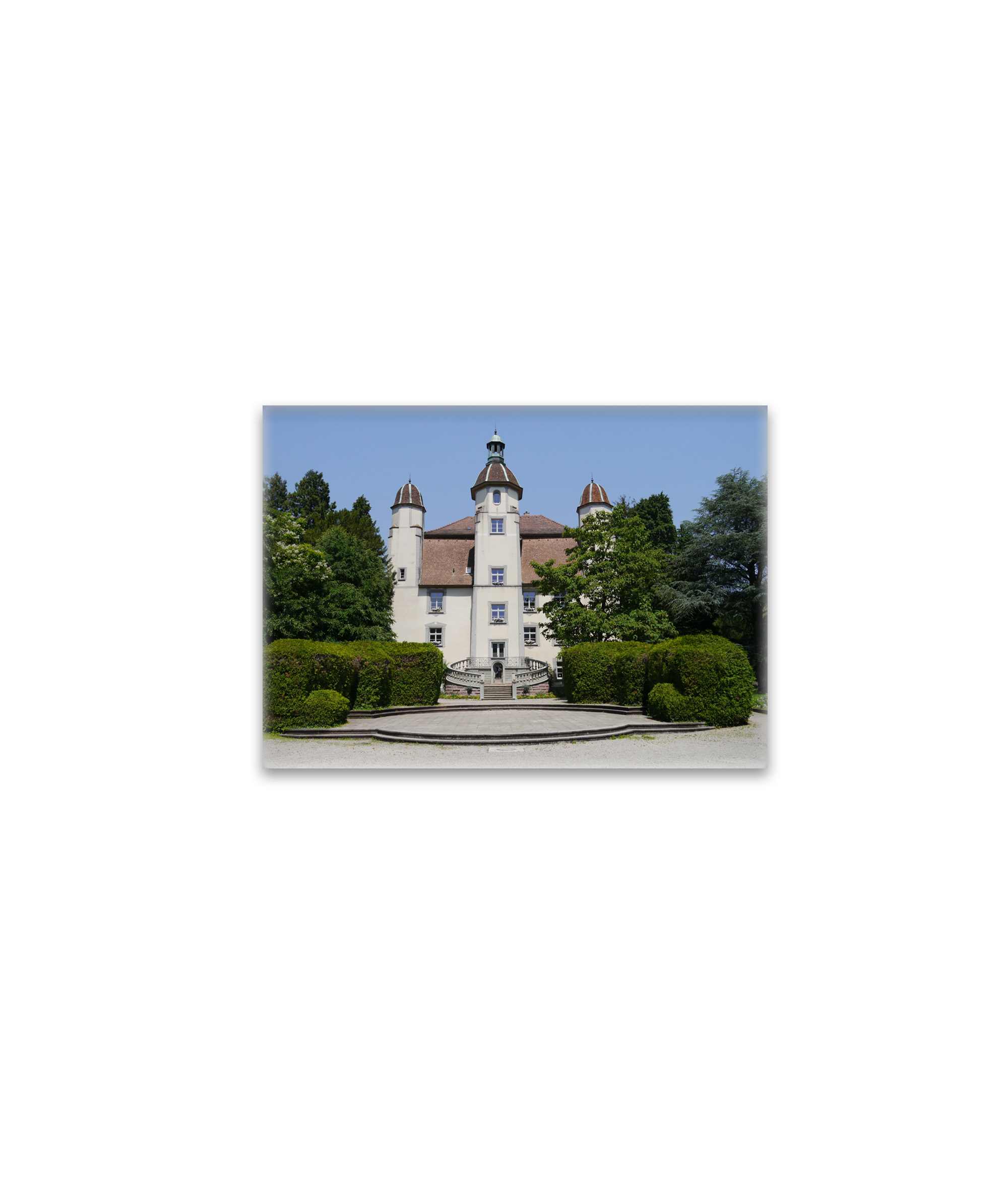 raxxa Glas-Magnet: Schloss Schönau Bad Säckingen