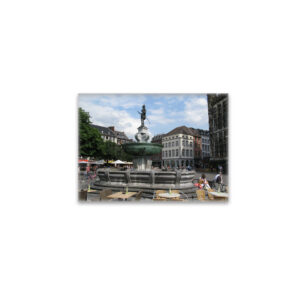 raxxa Glas-Magnet: Marktbrunnen in Aachen