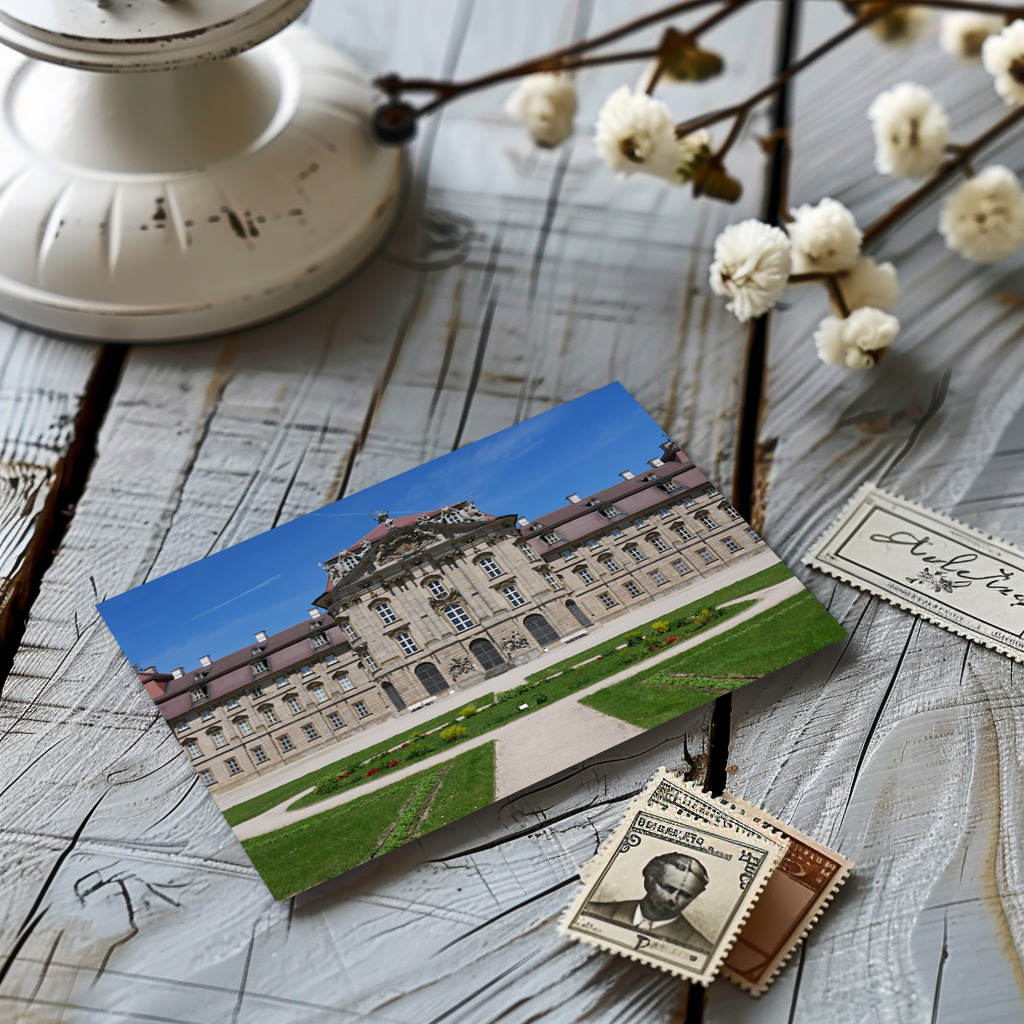 raxxa Postkarte: Schloss Weißenstein in Pommersfelden