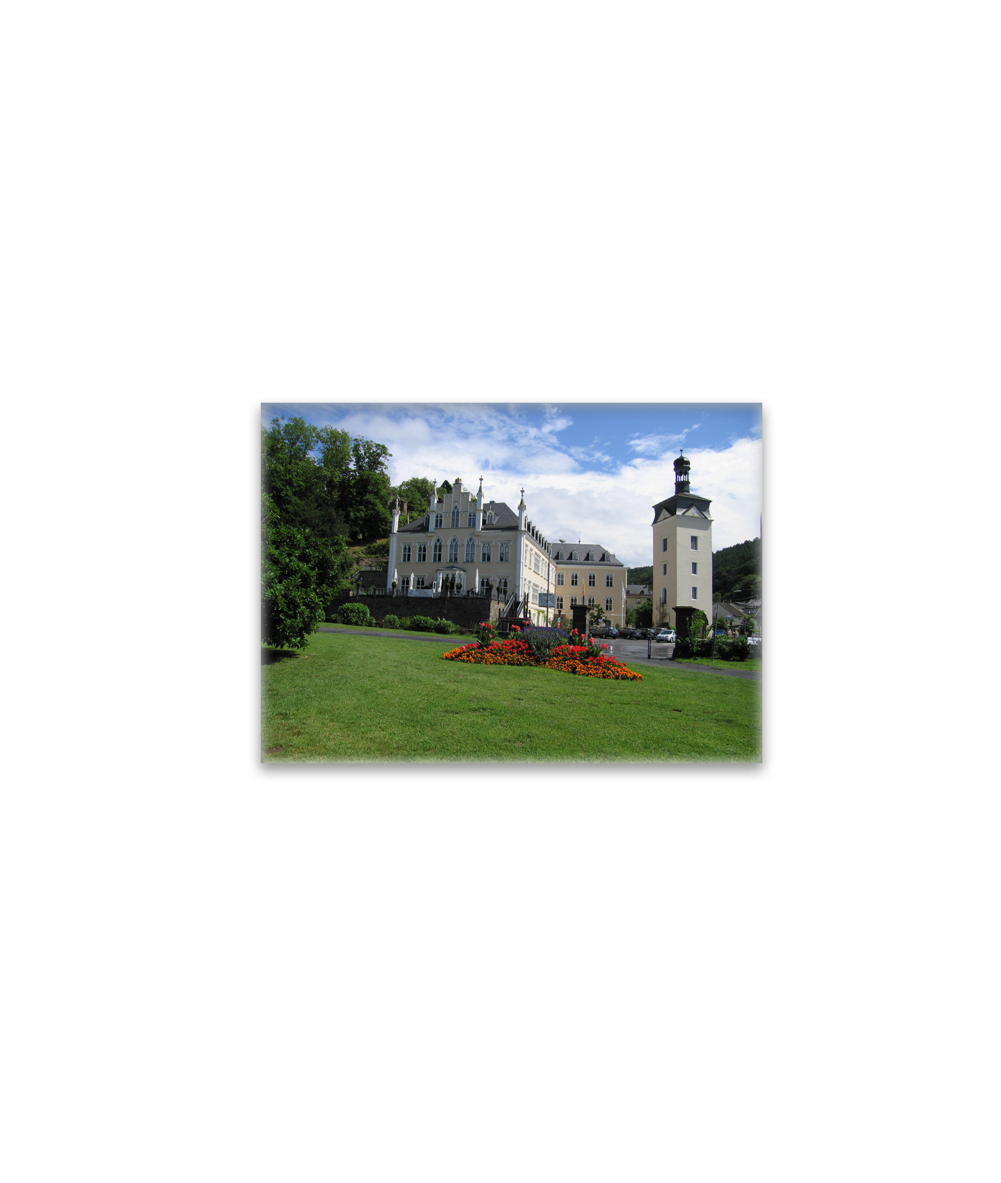 raxxa Glas-Magnet: Schloss Sayn in Bendorf
